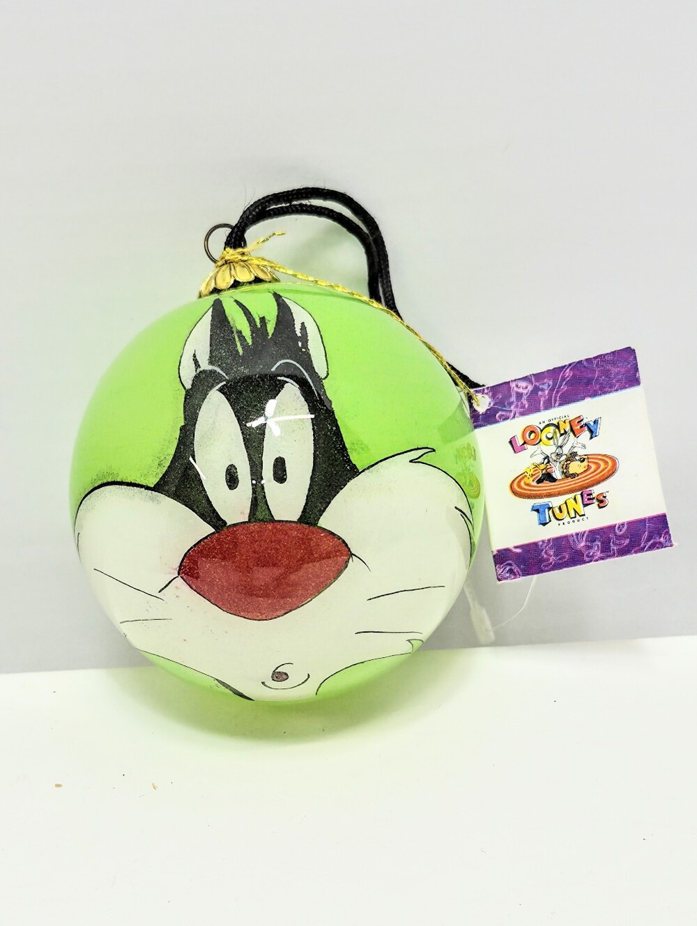 VTG  Midwest of Cannon Falls Looney Tunes Sylvester The Cat Christmas Ornament